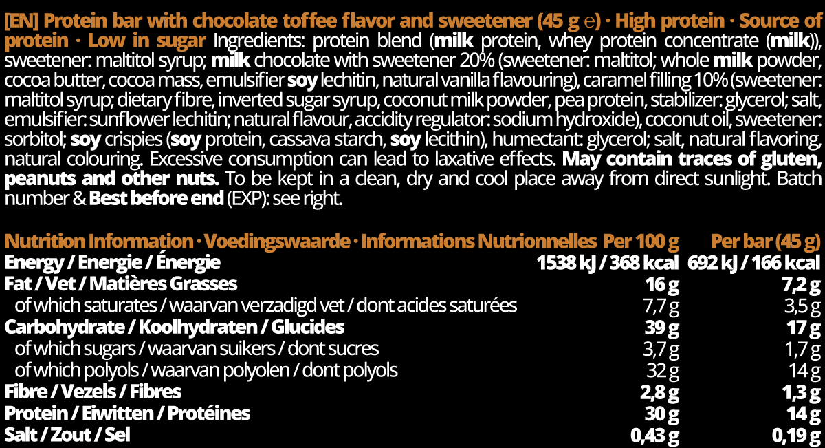 Barbarian 30 % Proteinriegel