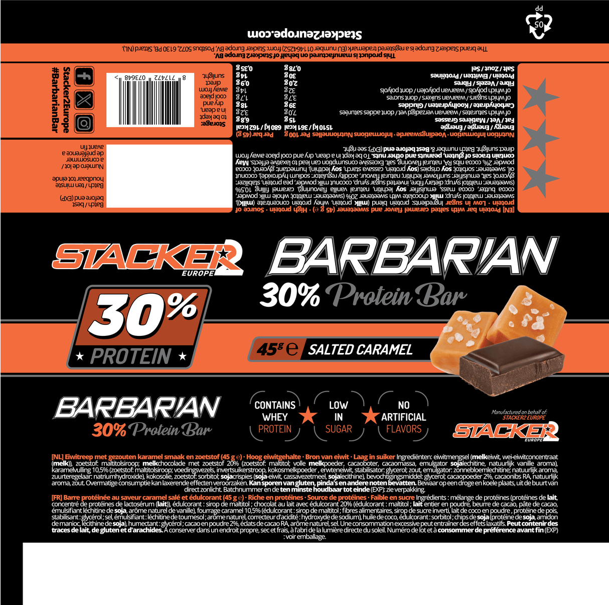 Barbarian 30% Protein Bar