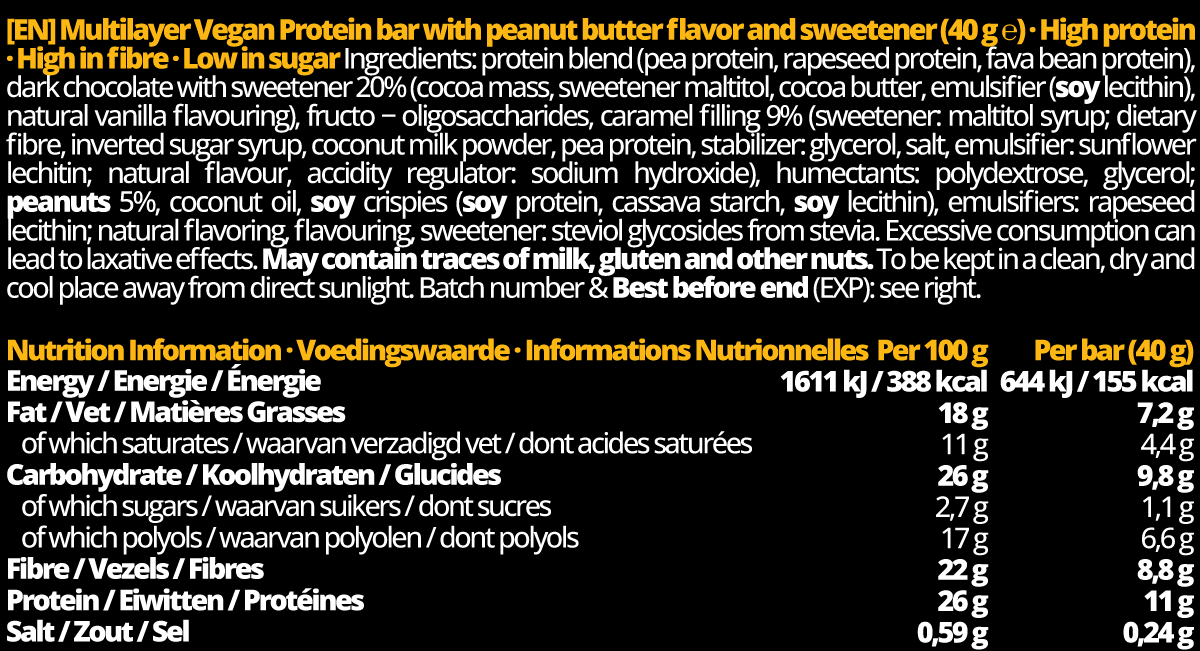 Barbarian Vegan Protein Bar