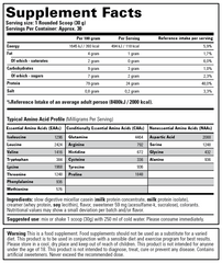 100% Casein - Stacker 2 • 908 gram • Eiwit & proteine shakes - Aardbei & Vanille - Supplement facts, dosering & samenstelling