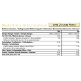 Barbarian - Stacker 2 • Eiwitrepen (55 gram per bar) • Eiwit & Proteine snack repen - White Chocolate Peanut Butter- Supplement facts, dosering & samenstelling