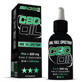 CBD olie Pro - Stacker 2 • 30ml (1200 drops) | 2% | 600 mg CBD | Raw | Full Spectrum • Gezondheid