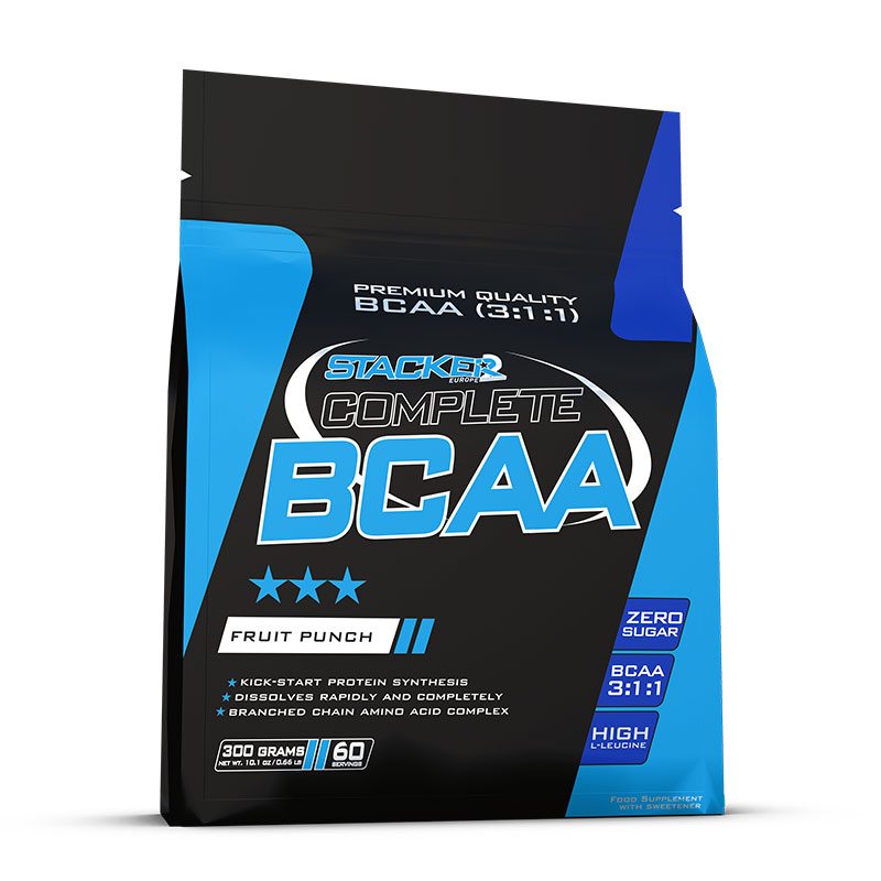 Complete BCAA  - Stacker 2 • 300 gram (60 servings) • Aminozuren & Herstel - product packshot
