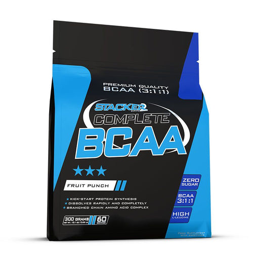 Complete BCAA  - Stacker 2 • 300 gram (60 servings) • Aminozuren & Herstel - product packshot