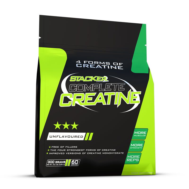 Complete Creatine  - Stacker 2 • 300 gram (60 servings) • Creatine & kracht - product packshot