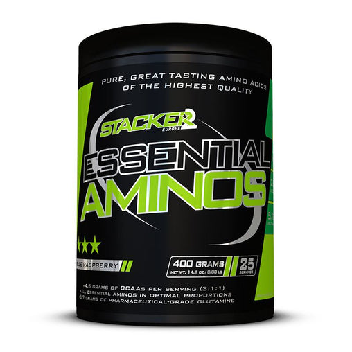 Essential Aminos - Stacker 2 • 400 gram (25 servings) • Aminozuren & Herstel