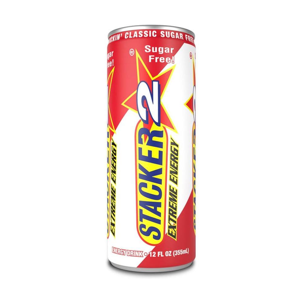 Extreme Energy zuckerfrei (USA-Import) – Stacker 2 • 1 oder 12 Dosen (355 ml pro Dose) 