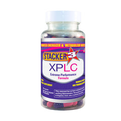 Stacker 3 XPLC (USA Import) Ephedra Vrij - Stacker 2 • 100 capsules  (100 servings) • Afslanken & Vetverbranden - product packshot verpakking