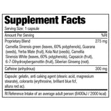 Stacker 3 XPLC (USA Import) Ephedra Vrij - Stacker 2 • 100 capsules  (100 servings) • Afslanken & Vetverbranden - Supplement facts, dosering en samenstelling